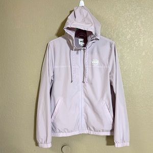 Vans Lavender wind breaker lightweight off the wall